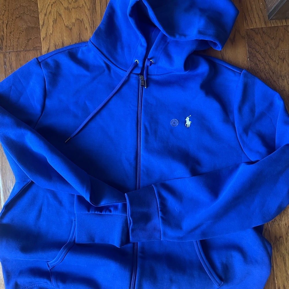 Polo Ralph Lauren Blue hoodie and Pants jogger Set 👖
